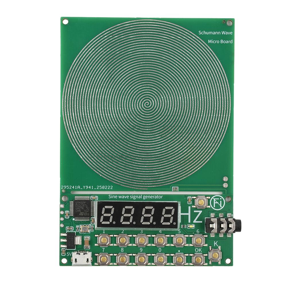DC 5V Adjustable Frequency Schumann Wave Generator Schumann Resonance Ultra-low Frequency Pulse Sine wave Generator