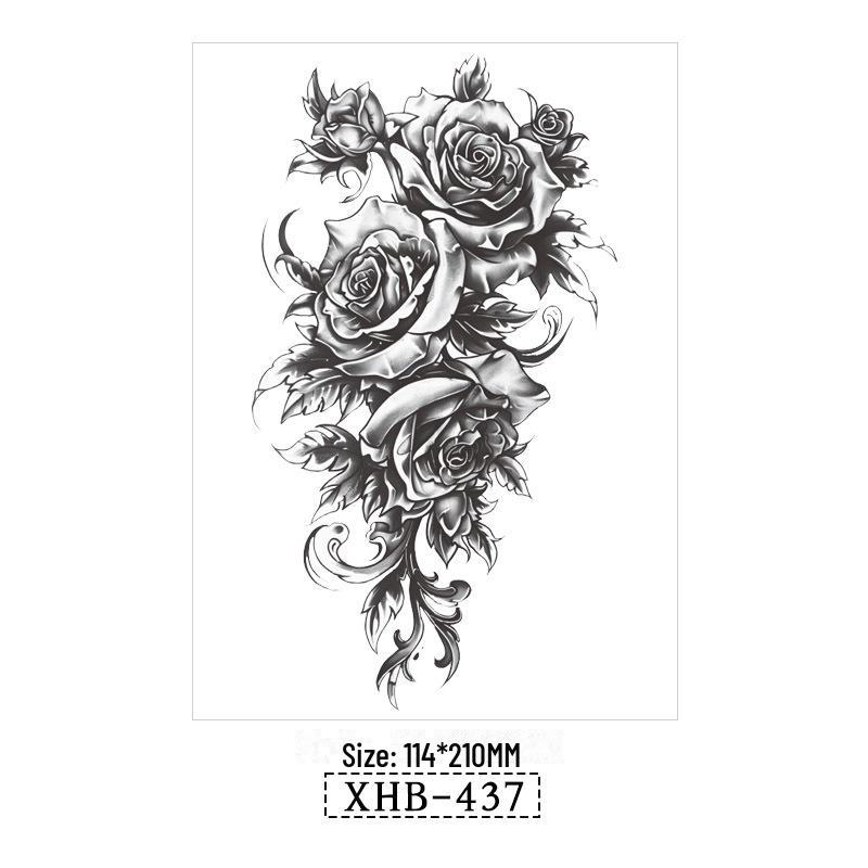 3D реалистичные временные татуировки-наклейки с изображением бабочек, тигров и змей