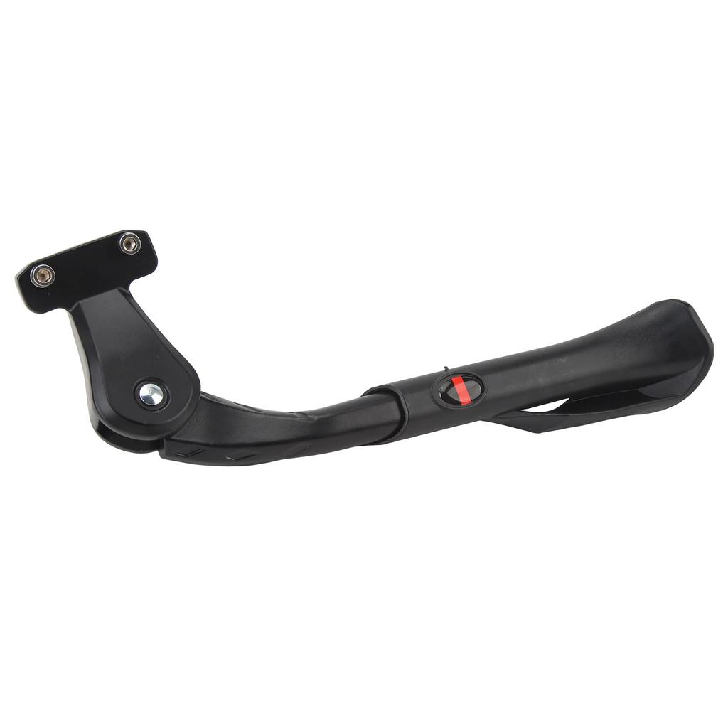 Bike Kickstand Aluminium Alloy 340?390mm Two Hole Screw Adjustable Model Bicycle Foot Parking