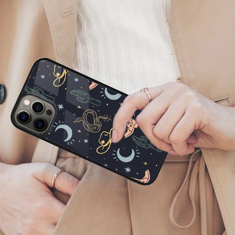Cowboy Cowgirl Howdy Western Boho Magnetic Phone Case For APPLE iPhone 17 Air 16 14 13 12 Pro Max 15 Plus Wireless MagSafe Cover