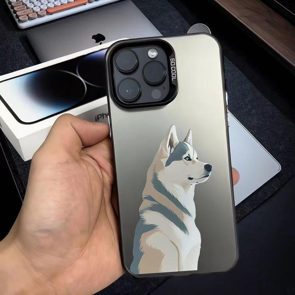 Чехол Husky подходит для iPhone 17pro Европа, Америка и 16promax Apple, новый 13, нишевый 15pro.