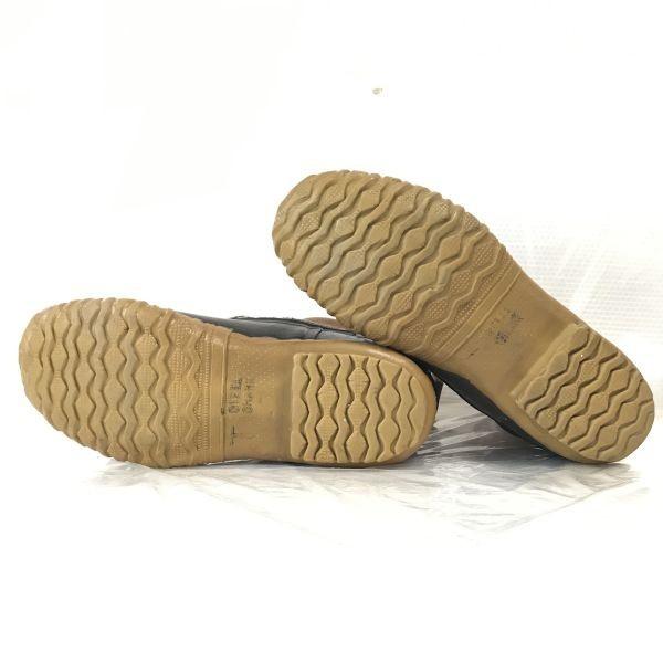 80s-90s Vintage USA LaCrosse Leather Hunting Snow Boots Brown M7 / 25.0(USED)