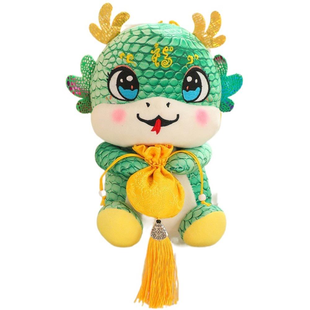 Мягкие куклы 2025 года Змеиного года, симпатичные подвесные украшения для автомобилей, модные плюшевые фигурки змеи, подарок