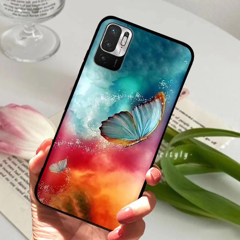 Для Redmi Note 10 JE / Note10 5G Чехол животное Силиконовый Мягкий ТПУ Задние Крышки Для Xiaomi Redmi Note 10 Чехол Защитный Мультяшный Funda