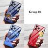 For iPhone 16E 16 Pro Plus Case 17 Pro Max Tempered Glass Hard Back Cover iPhone17 Air Fashion Cases Bumper Luxury Fundas Shells