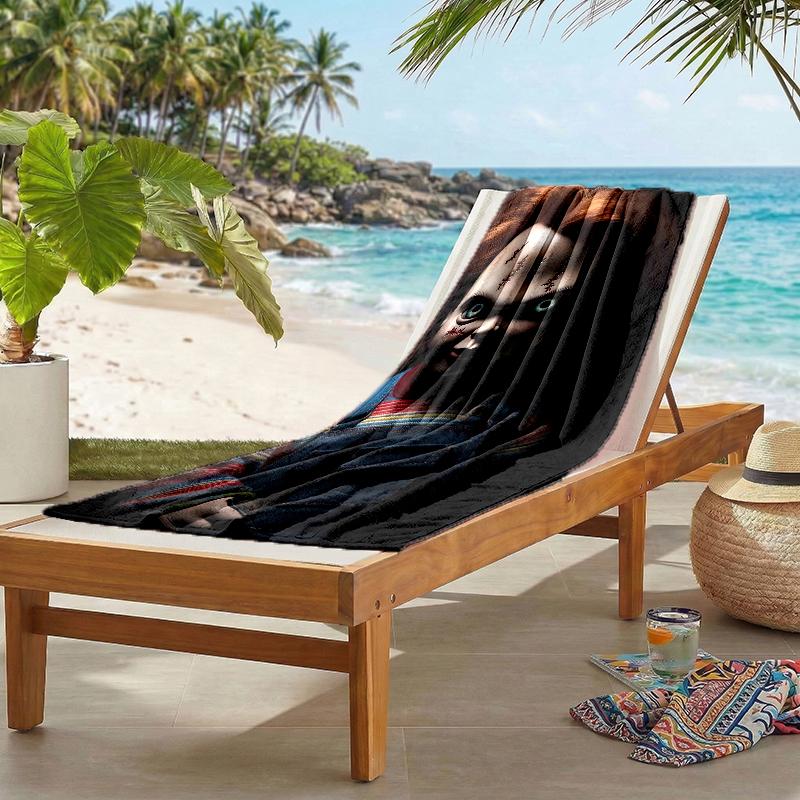 Chucky Fashion Beach Towel: Ideal for Summer Adventures Soft, absorbent and quick drying suitable for swimming and bathing