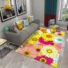 Красочный коврик «Маленькая ромашка» для гостиной, большой ковер для спальни, декор для гостиной, коврик для прихожей, ванный коврик с противоскользящим покрытием