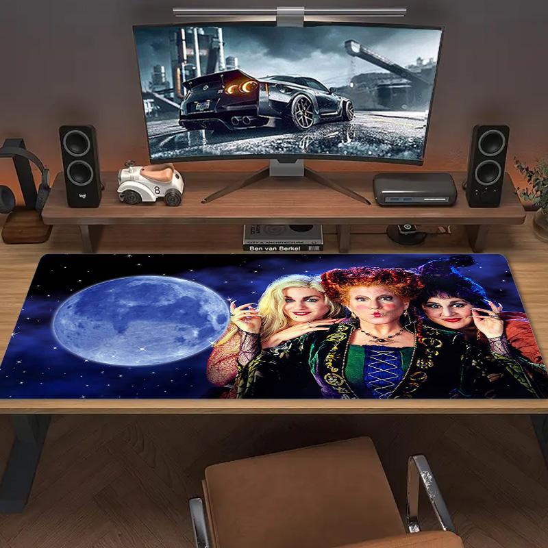 Hocus Witch Color Mouse Pad Large Gaming Table Cushion Non-slip Laptop Tablet Big Mousepad XXL Mat Mini PC Playmat With Lock edge