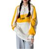 Vans Пуловер с цветными блоками, женские топы с капюшоном, белый VN0A4RBL85W