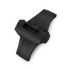22mm 20mm stainless steel butterfly buckle folding clasp for Panerai silver black deployment button for rubber  watchband