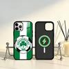ART P-Панатинаикос А-Афины PA Чехол для телефона iPhone17,16,15,14,13,12,11 Plus,Pro Max Магнитный Для Magsafe Беспроводной Зарядки