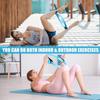 Yoga Assisted Pilates Circle Pelvic Floor Muscle Trainer for Beautiful Legs, Hips, Elastic Fitness Resistance Ring