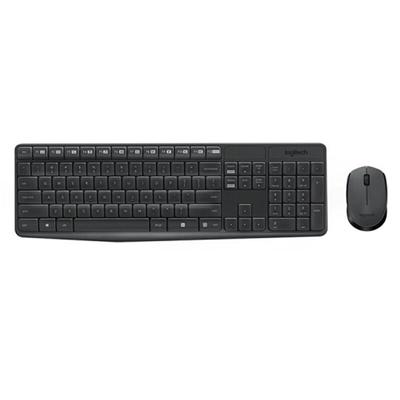 Logitech Беспроводной комбо-набор клавиатура и мышь MK235