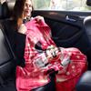 1pc Minnie Printing Blanket - Soft, All-Season Throw for Office Blanket, Car, Travel