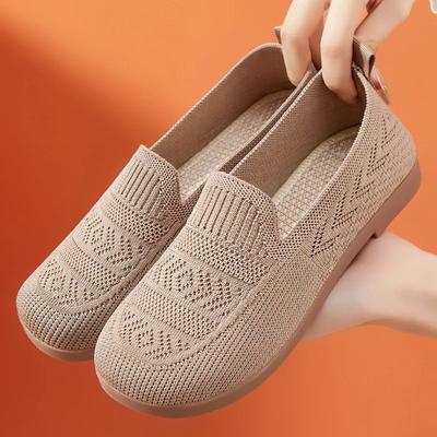 Модная весенне-летняя женская обувь, сетчатые дышащие балетки, удобные с мягкой подошвой, легкие повседневные слипоны, женские лоферы
