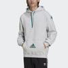 adidas Толстовка с вышитым логотипом Originals Eqt Мужские топы светло-конопляно-серого цвета HG8091