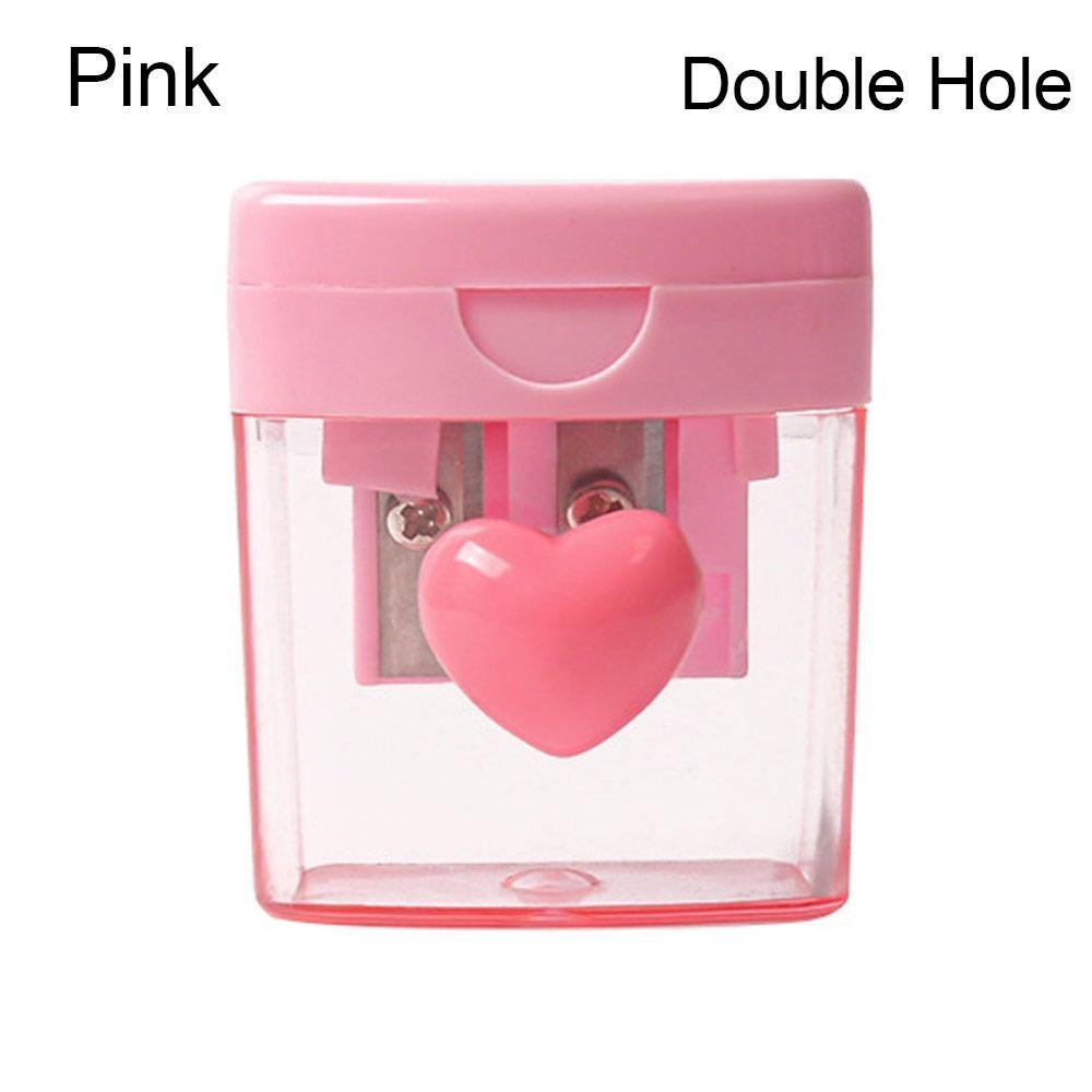 Single/Double Hole Pencil Sharpener Plastic Pencil Blade High Quality Pencil Cutter School