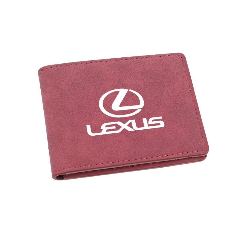 Car Driving Documents Case Purse Credit Card Holder Wallet For Lexus RX330 IS250 Ct200h ES300h Passport Holder Card Bag keychain UA9
