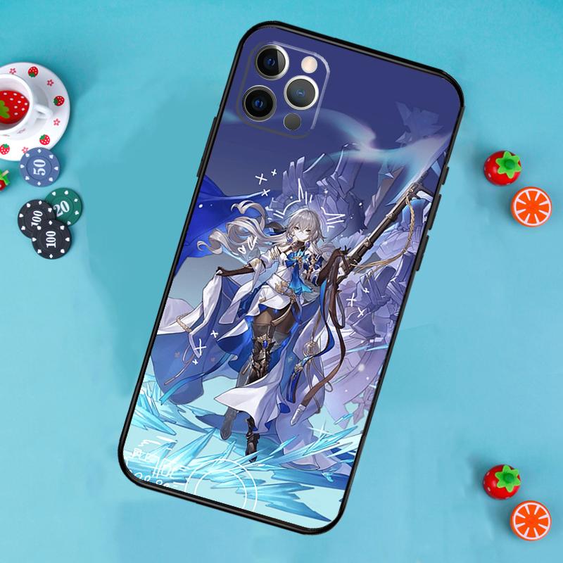 Чехол для телефона Honkai Star Rail Для iPhone 17 Air 14 16 15 11 12 13 Pro Max 12 13 mini 15 16 Plus 16e Обложка Funda