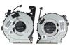 Replacement for HP Pavilion Gaming Series Cooling and Heat Dissipation Fans Left and Right Set 15-cx0000 TPN-C133 15-cx0060TX 15-cx0061TX 15-cx0062TX