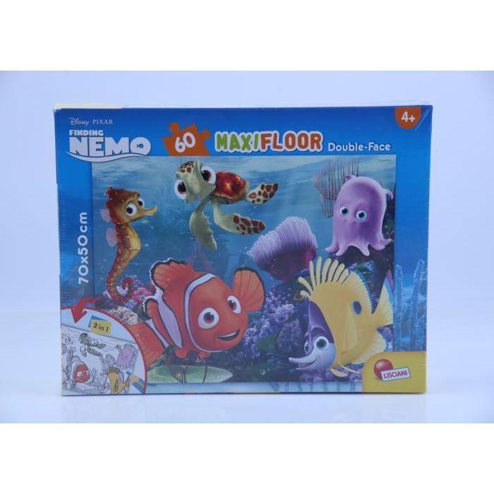 Lisciani Puzzle dwustronne maxi Gdzie jest Nemo 60 - Disney48243