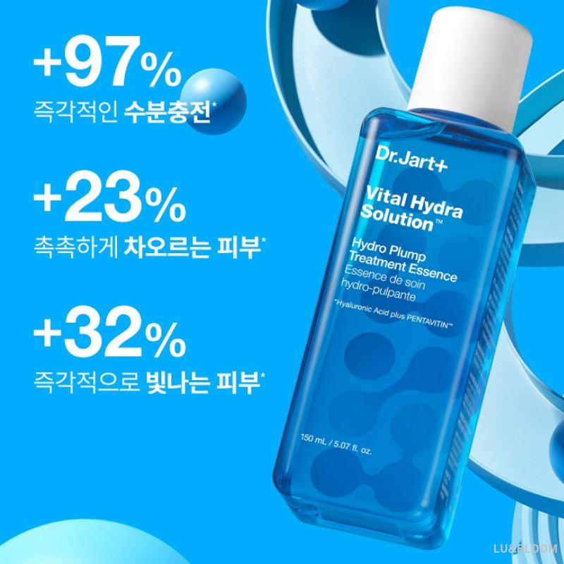 Dr.Jart+ Vital Hydra Solution Hydro Plump Лечебная эссенция 150 мл (+Бесплатный подарок)
