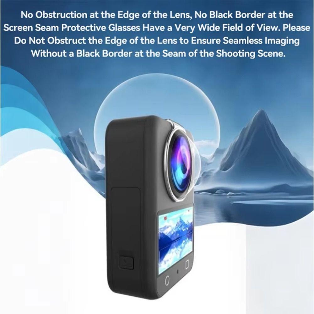 Anti-collision Lens Guard Plastic Protective Lens Cap for DJI Osmo 360 Panoramic Camera Accessories