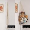 Wall Mounted Hanging Net Organizer INS Stuffed Doll Storage Holder Plush Toy Hammock  Playroom