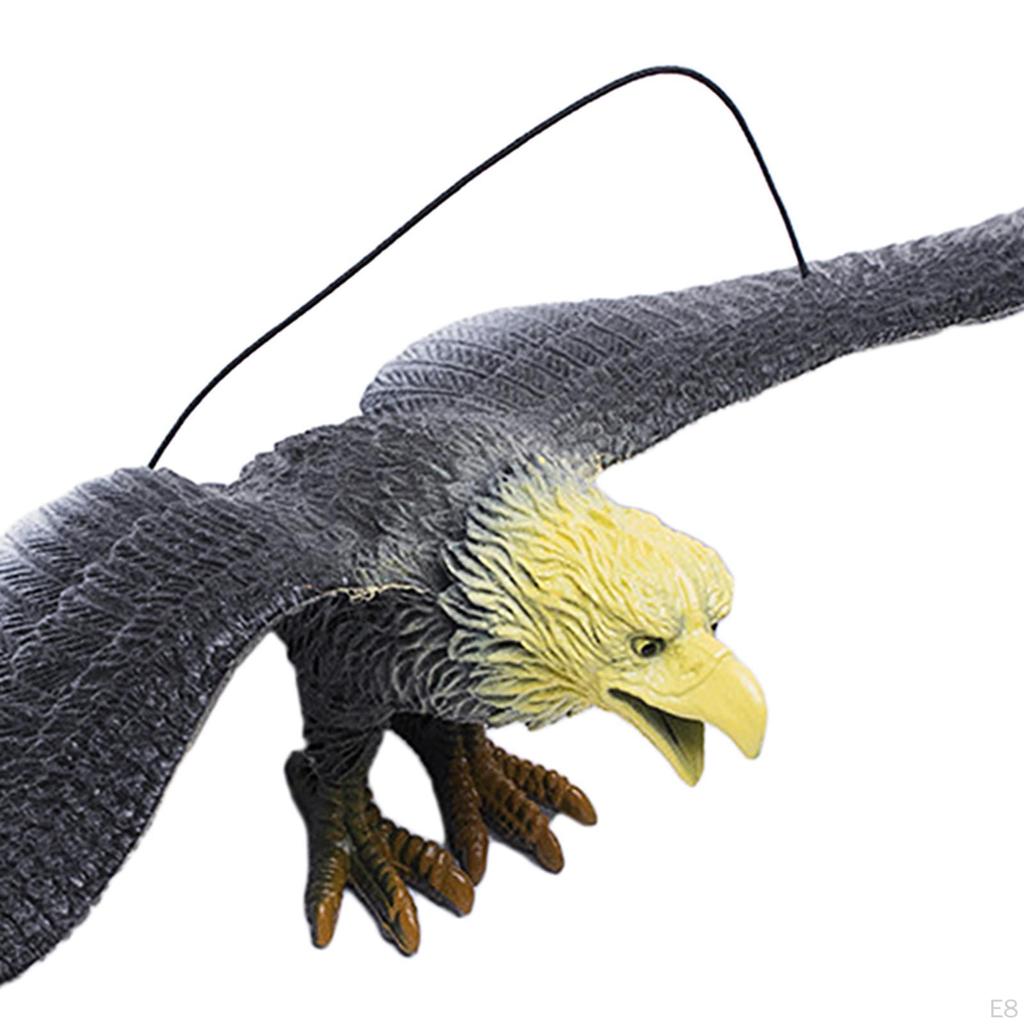 Имитация орла, модель животного, птица, игрушечный орнамент, детский подарок для девочек