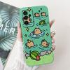 Чехол для Samsung Galaxy A52 SM-A525F Чехол Милый Панда Кролик Мягкий Жидкий Силикон Чехол для Телефона Для Samsung A52s A72 5G A725F Funda