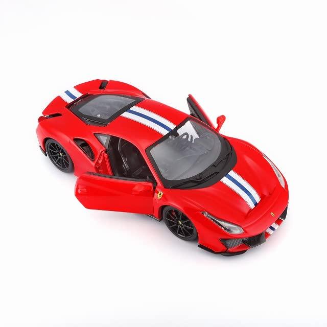 Kyosyo Bburago Ferrari 488 Pista Red Готовый продукт 1/24