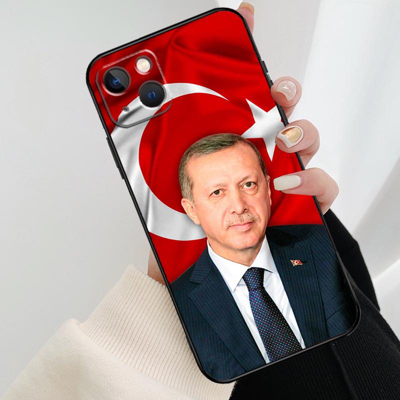 Turkey Recep Tayyip Erdogan Phone Case For iPhone 17 Pro Max 15 14 13 11 12 16 Pro Max mini 15 16 Plus 16e 17 Air Cover