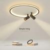 Modern Aisle LED Ceiling Light With Spotlight Chandelier For Living Dining Room Bedroom Home Decoration Lighting Fixtures Luster
