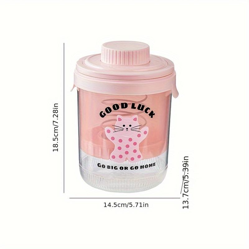 1 Cat Yogurt Filter and 5 Bags, Can Filter Approximately 33-35 Ounces of Yogurt, Cute Home Essential Rotating Press Quick and Easy