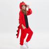 Kigurumi Animal Cosplay Hooded Jumpsuit Pajamas Men Women Long Sleeve Winter Warm Rompe Sleepwear Panda Lion,leopard,elephant,zebra,tiger Cosplay