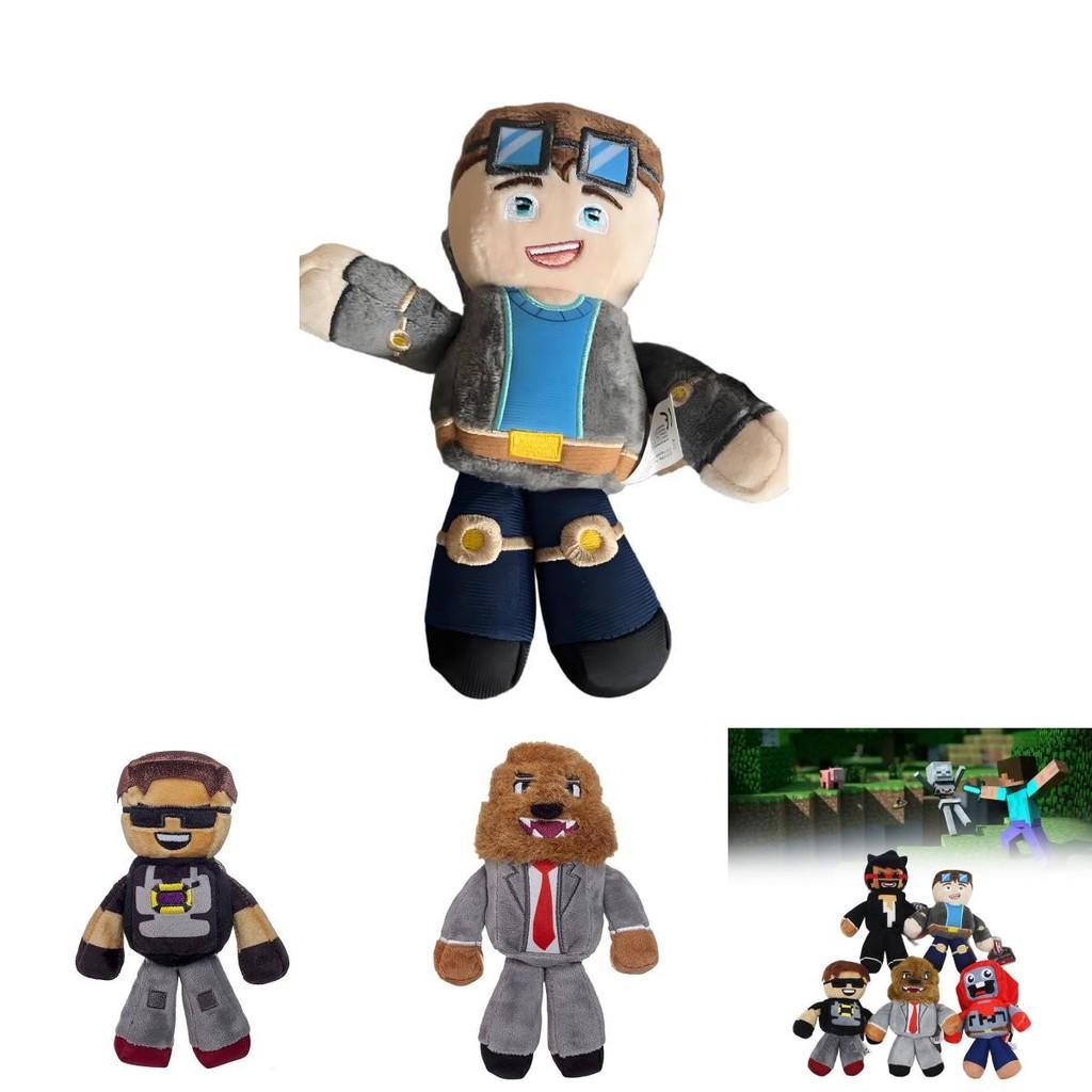 Vibrant Minecraft Tube Heroes Plush Doll Featuring Bold Colors And Durable Fabric