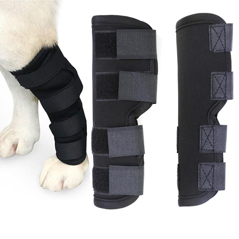 Classic Pet Dog Bandages Dog Injurie Leg Knee Brace Strap Protection for Dogs Joint Bandage Wrap Doggy Medical Supplies Dogs Accessories