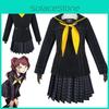 Persona 4 Kujikawa Rise Школьная форма Косплей Костюм со стильным топом, юбкой и галстуком