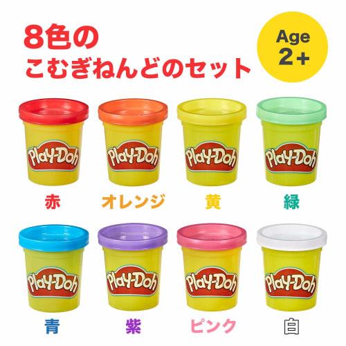 Хасбро (ХАСБРО) приблизительно. 56 г 8 цветов радуги Play-Doh, товары для школы, для детей дошкольного возраста от 2 лет и старше, искусство и творчество для детей