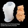 3D Кошка Свеча Силиконовая Форма Сделай Сам Собака Складывание Музыка Ароматерапия Свеча Ручной Работы Подарок Китти Гипс Смола Ювелирная Форма