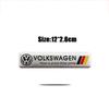 2025 Горячие Автомобильные Алюминиевые Наклейки Эмблема Для Volkswagen VW R-line R GTI Polo Golf MK8 Touareg Passat Magotan Tiguan Beetle B