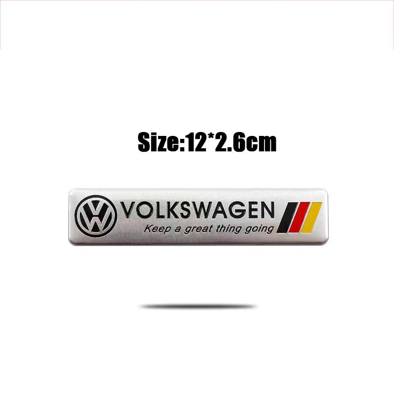 2025 Горячие Автомобильные Алюминиевые Наклейки Эмблема Для Volkswagen VW R-line R GTI Polo Golf MK8 Touareg Passat Magotan Tiguan Beetle B