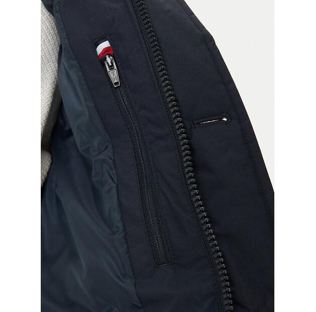 Пуховик Tommy Hilfiger Essential MW0MW37483 синий Regular Fit