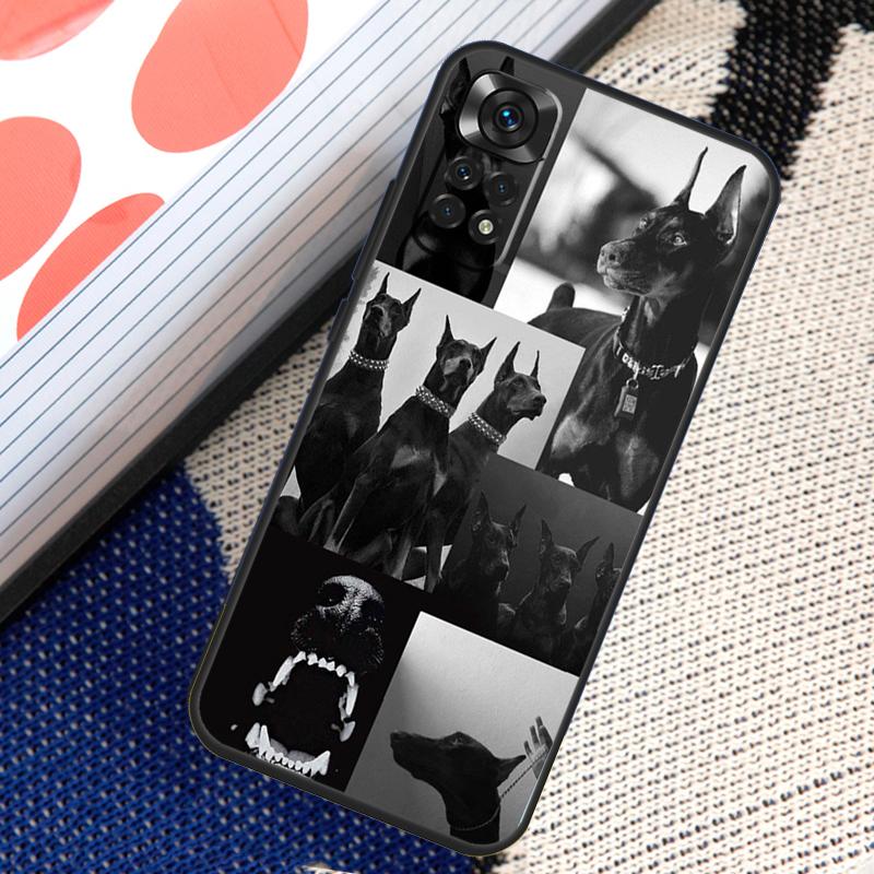 Animal Doberman Dog Case For Xiaomi Redmi Note 8 9 10 11 12 Pro 8T 9S 10S 11S Redmi 12C 9C 9T 10A 10C Cover