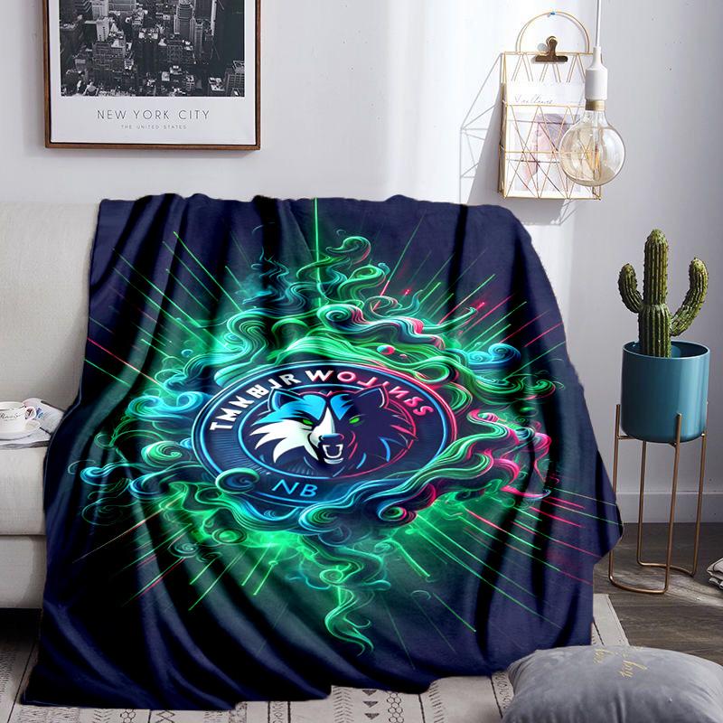 Minnesota Logo Blanket Lightweight Flannel Bedding Blanket Perfect for Travel, Camping, Living Rooms, Offices, Sofas, Fan Christmas gift