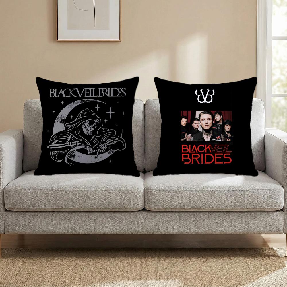 A-Andy Biersack V-Veil Brides Cushion Cover Multi-Scene Pillow Cover for Home & Car - Reversible, Soft & Durable for Daily Use