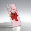 Cartoon S-Sesame S-Street Cookie Phone Case For Samsung S25,S24,S21,S22,S23,S30,Ultra,S20,Plus,Fe Transparent Cover