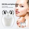 EMS Facial Lifting Microcurrent Roller Face Massager Tightening Anti Wrinkle Aging Massage Face Slimming Roller Skin Care Device
