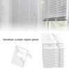 Pack of 25 Vertical Blind Repair Tab, PET White Savers for Home and Office