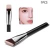 Скошенная жидкая пудра Контуринг Кисти для макияжа Кремовые румяна Жидкая основа Кисть для растушевки Скошенная основа Косметические инструменты